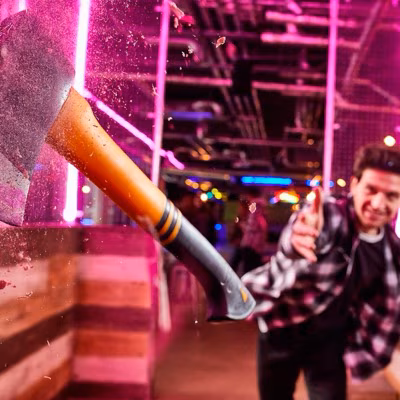 Augmented Reality Axe Throwing