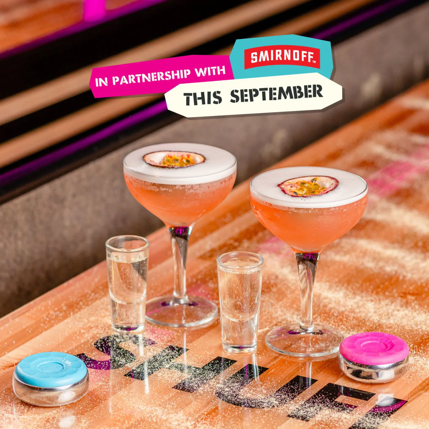 SHUFFLEBOARD SEPTEMBER AT BOOM BATTLE BAR
