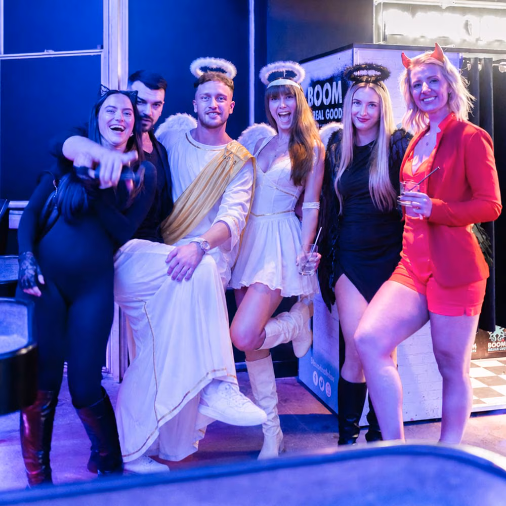 SAINTS VS. SINNERS HALLOWEEN PARTY